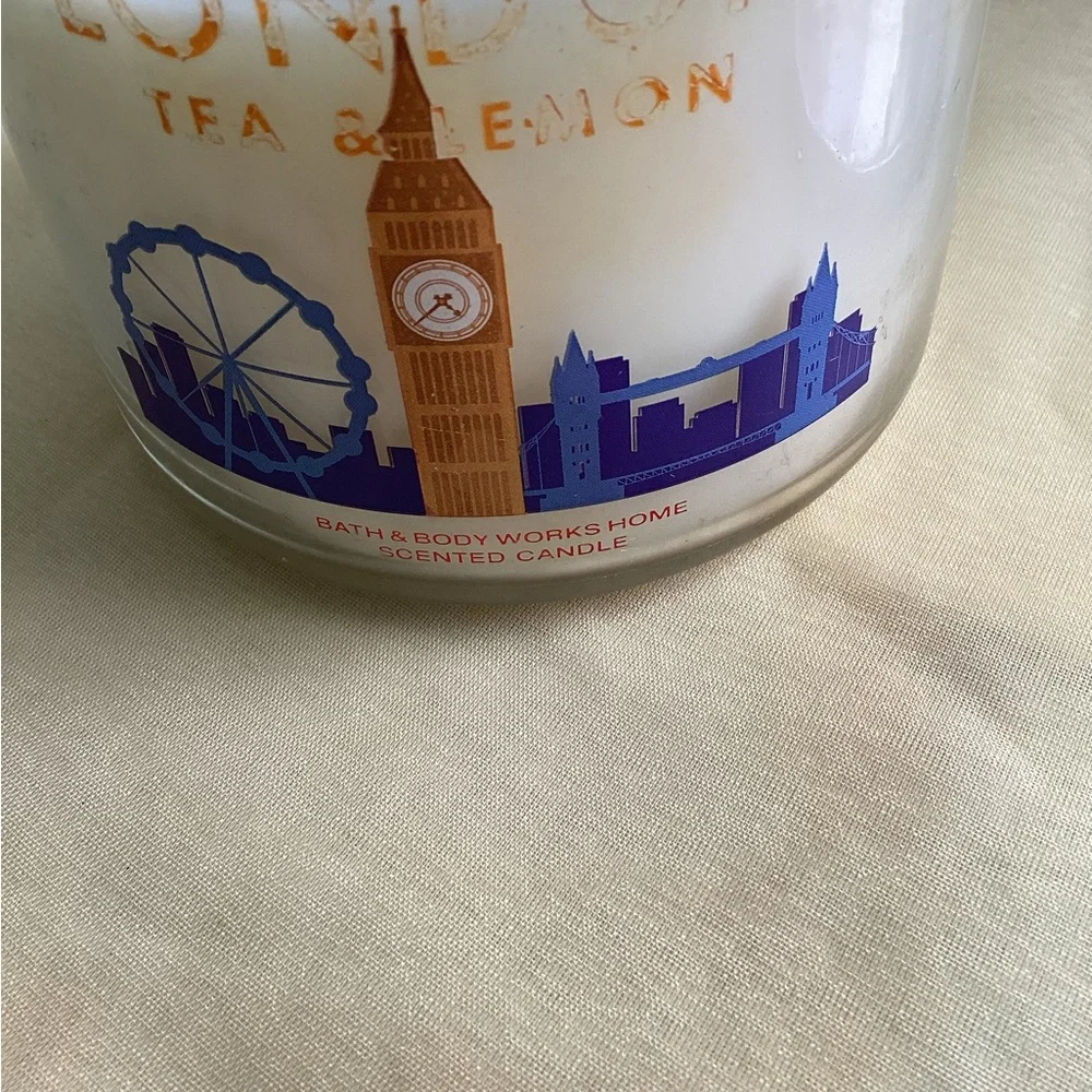 Bath & Body Works London Tea & Lemon Candle New